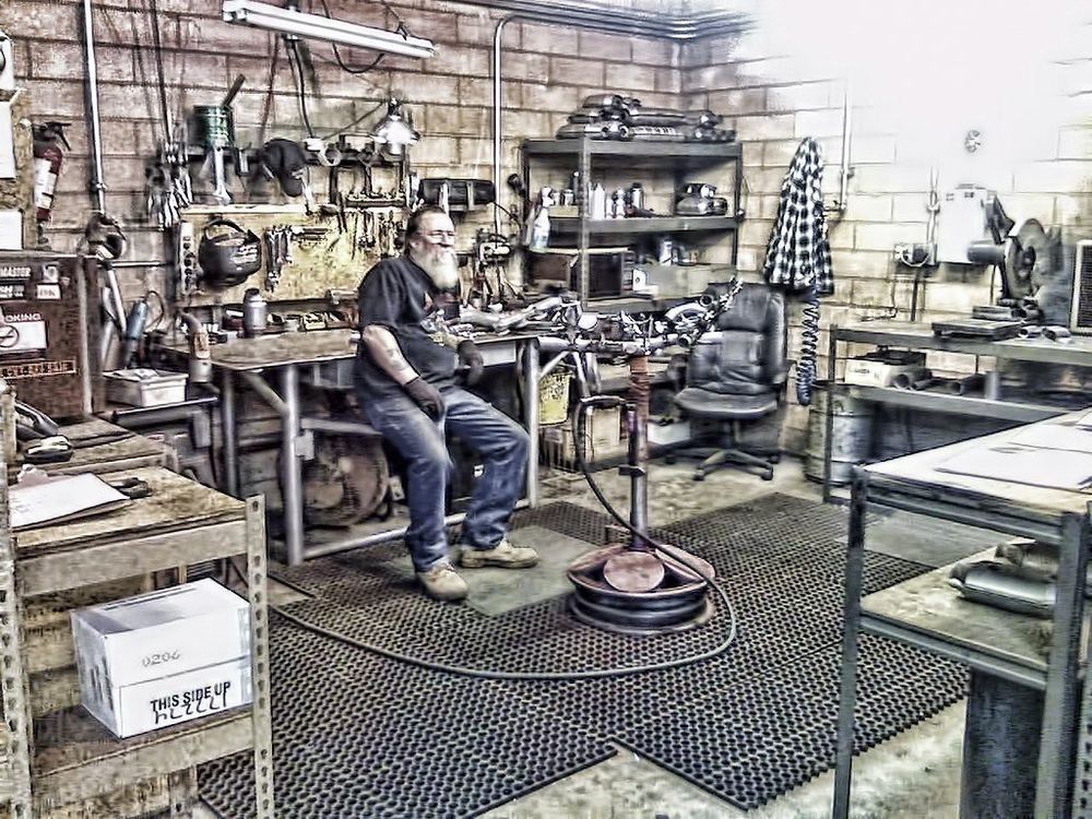 Inside the Austin Services fabrication shop